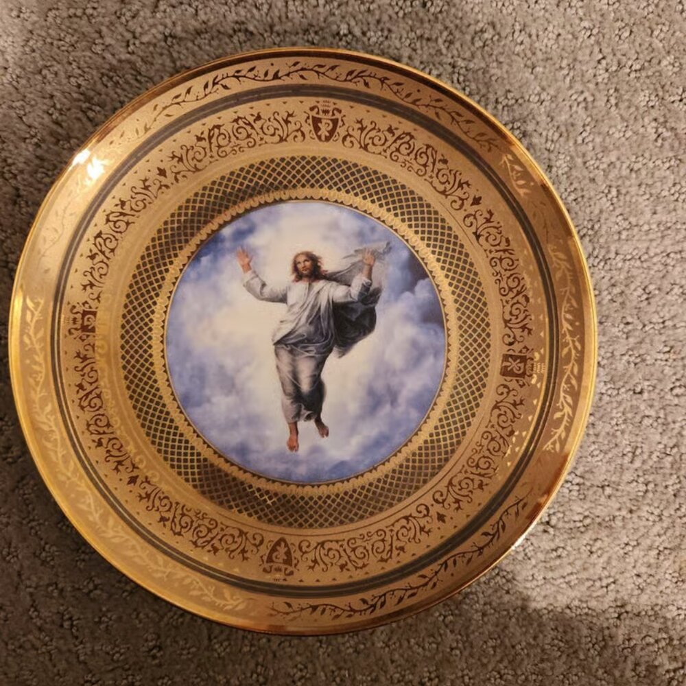 Vatican Museum Plate Raphael's Transfiguration Franklin Mint Limited